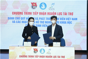 Hội Sinh viên Việt Nam tiếp nhận 20 tỷ đồng hỗ trợ và phát triển sinh viên từ bà Lê Nữ Thùy Dương
