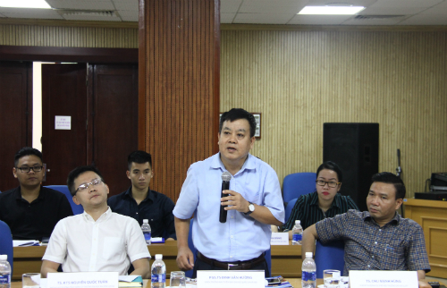 PGS.TS. Đinh Văn Hường phát biểu tại hội nghị